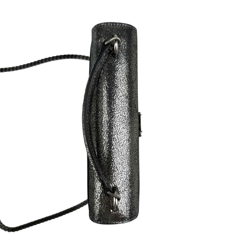 Saint Laurent Silver Metallic Sunset Chain Wallet