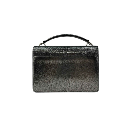 Saint Laurent Silver Metallic Sunset Chain Wallet