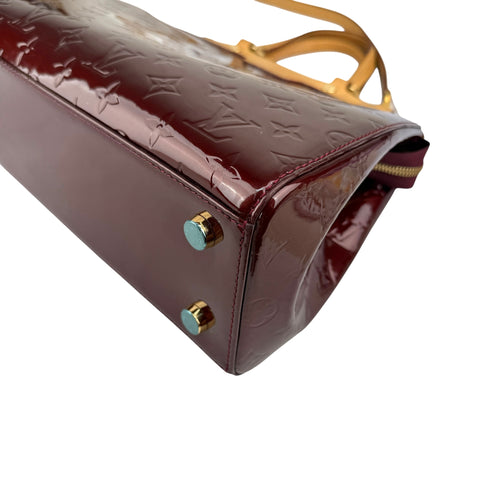 Louis Vuitton Amarante Monogram Vernis Brea MM Bag