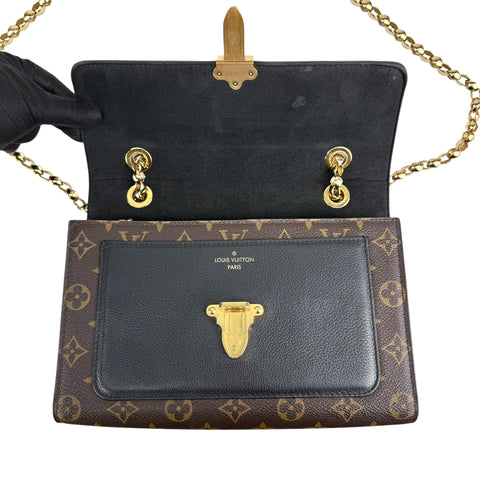 Louis Vuitton Monogram Canvas Black Victoire Bag