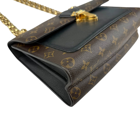 Louis Vuitton Monogram Canvas Black Victoire Bag