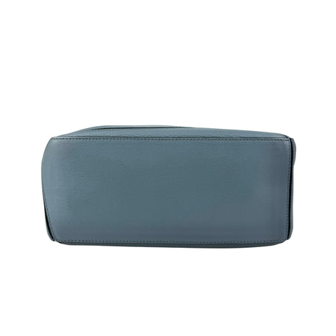 Loewe Calfskin Small Puzzle Bag Stone Blue