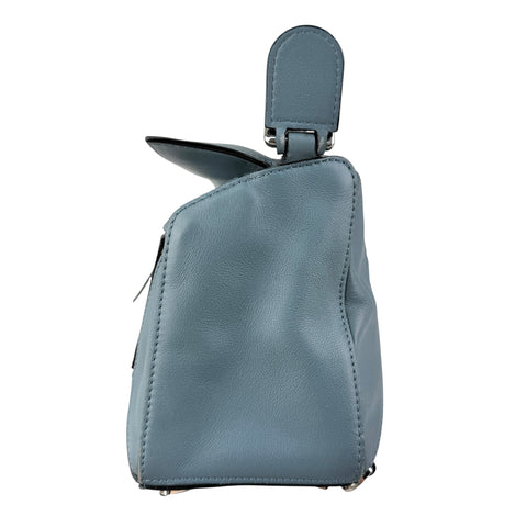 Loewe Calfskin Puzzle Bag Stone Blue