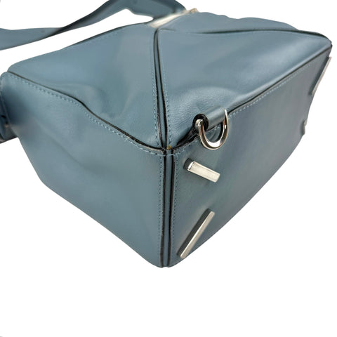 Loewe Calfskin Puzzle Bag Stone Blue