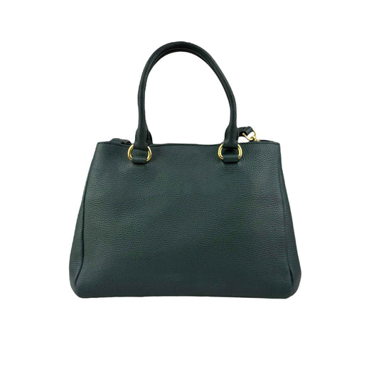 Prada Smeraldo Vitello Phenix Leather Tote Bag