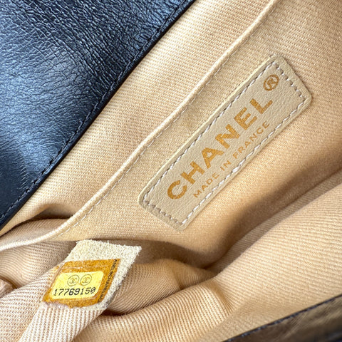 Chanel Black Quilted Leather Medium Boy Flap Bag