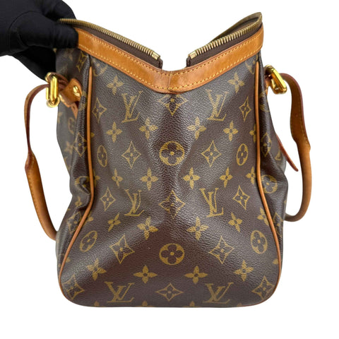 Louis Vuitton Tivoli GM Monogram Shoulder Bag Brown
