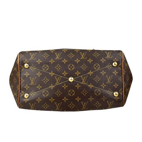 Louis Vuitton Tivoli GM Monogram Shoulder Bag Brown