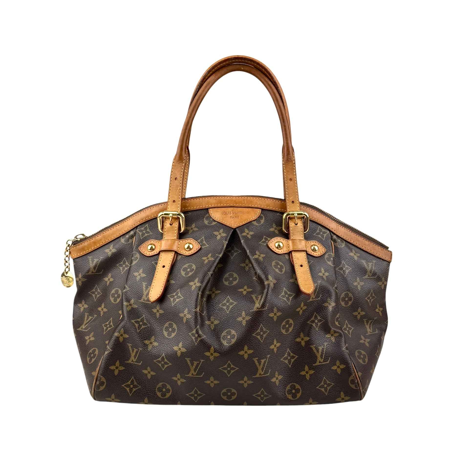 Louis Vuitton Tivoli GM Monogram Shoulder Bag Brown