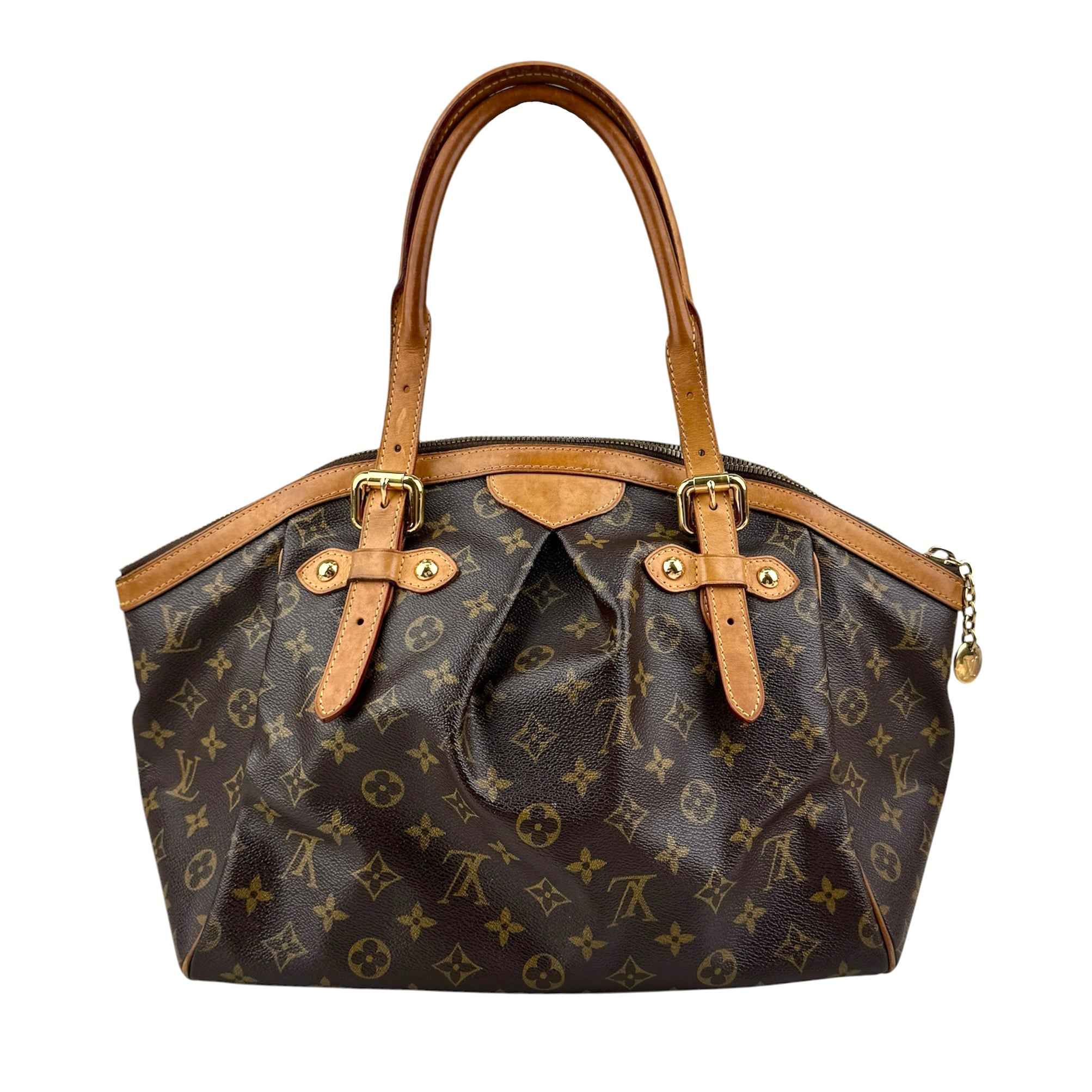 Louis Vuitton Tivoli GM Monogram Shoulder Bag Brown