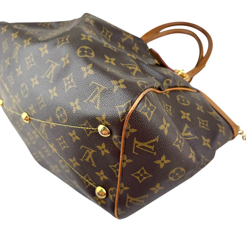 Louis Vuitton Tivoli GM Monogram Shoulder Bag Brown
