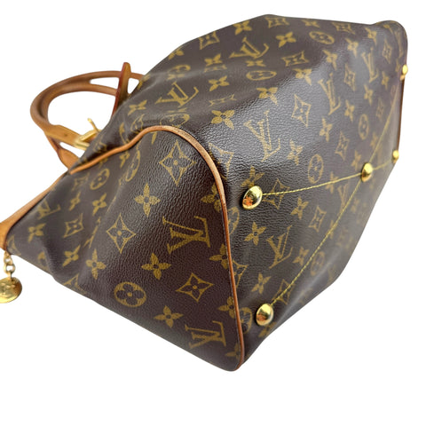 Louis Vuitton Tivoli GM Monogram Shoulder Bag Brown