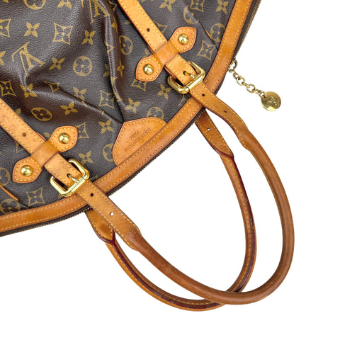 Louis Vuitton Tivoli GM Monogram Shoulder Bag Brown
