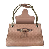 Gucci Camelia Guccissima Leather Emily Chain Shoulder Bag