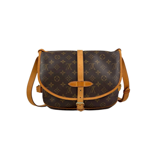 Louis Vuitton Monogram Canvas Saumur 30 Messenger Bag