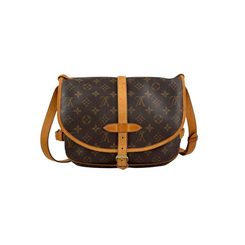 Louis Vuitton Monogram Canvas Saumur 30 Messenger Bag