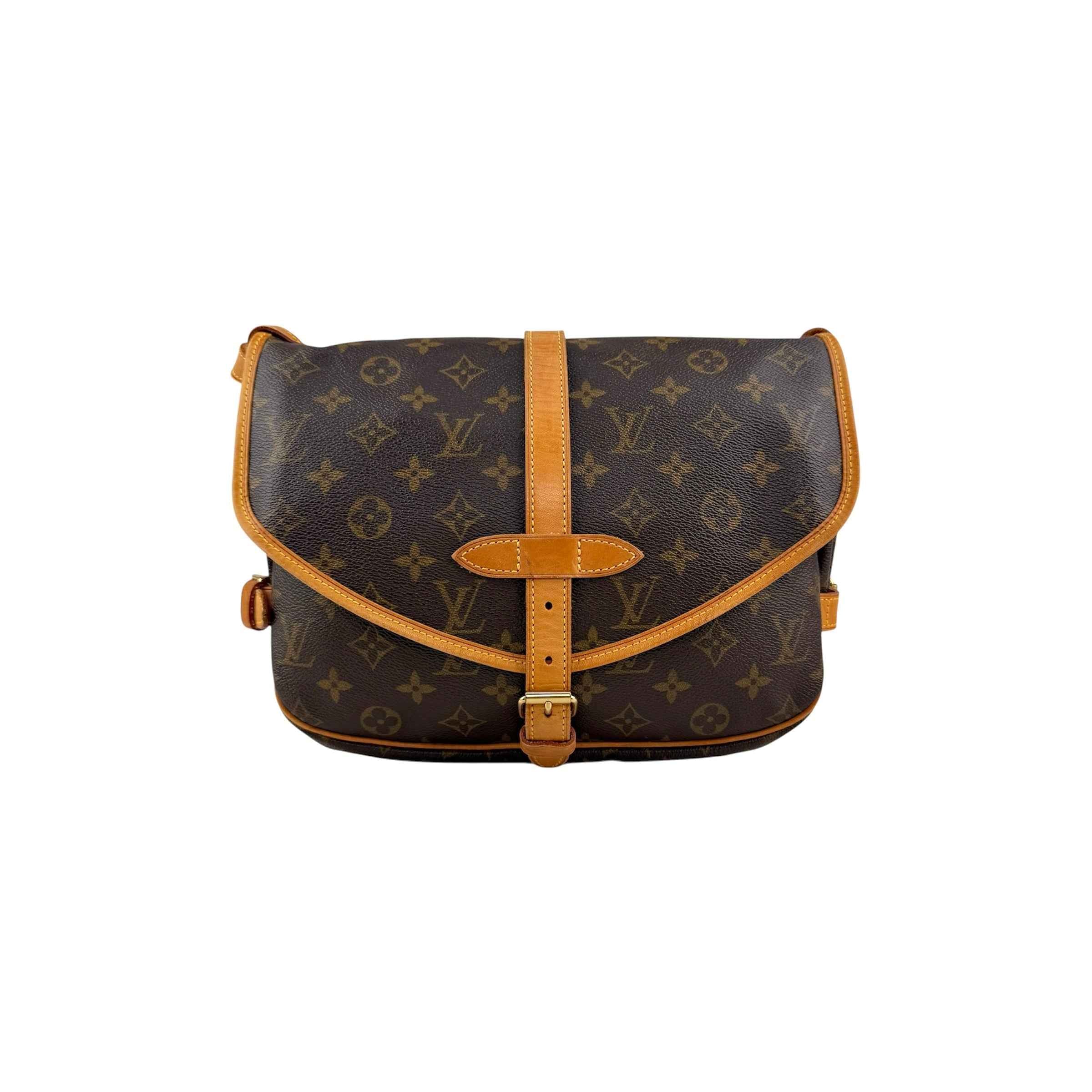 Louis Vuitton Monogram Canvas Saumur 30 Messenger Bag