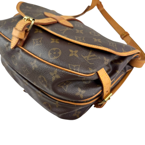 Louis Vuitton Monogram Canvas Saumur 30 Messenger Bag