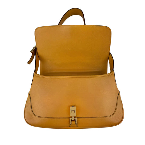 Gucci Jackie Caramel Tan Brown Leather Hobo Shoulder Bag