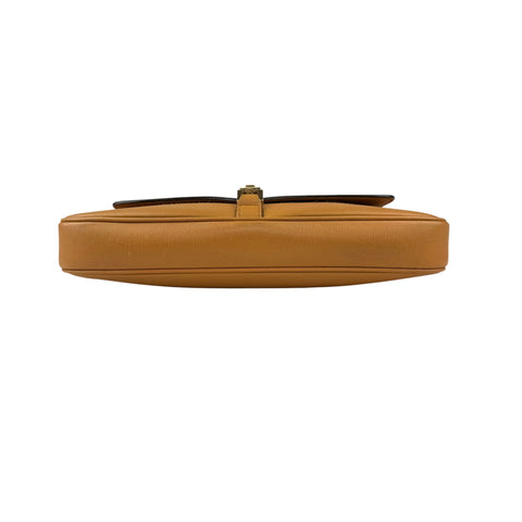 Gucci Jackie Caramel Tan Brown Leather Hobo Shoulder Bag