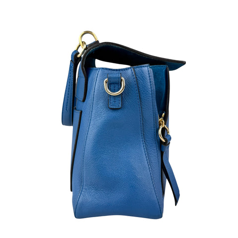 Chloé Crossbody Faye Day Navy Ink Blue Leather Shoulder Bag