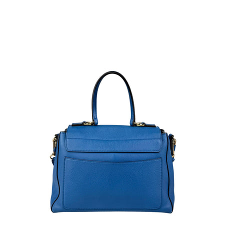 Chloé Crossbody Faye Day Navy Ink Blue Leather Shoulder Bag