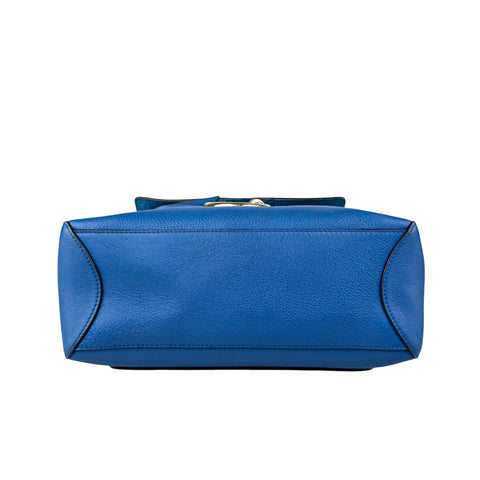 Chloé Crossbody Faye Day Navy Ink Blue Leather Shoulder Bag
