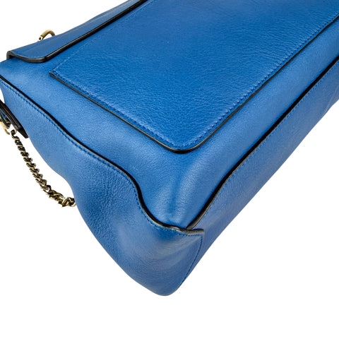 Chloé Crossbody Faye Day Navy Ink Blue Leather Shoulder Bag