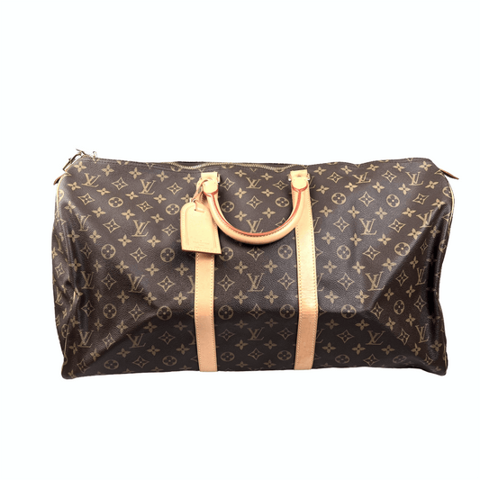 Louis Vuitton Keepall55 Leather Travel Bag