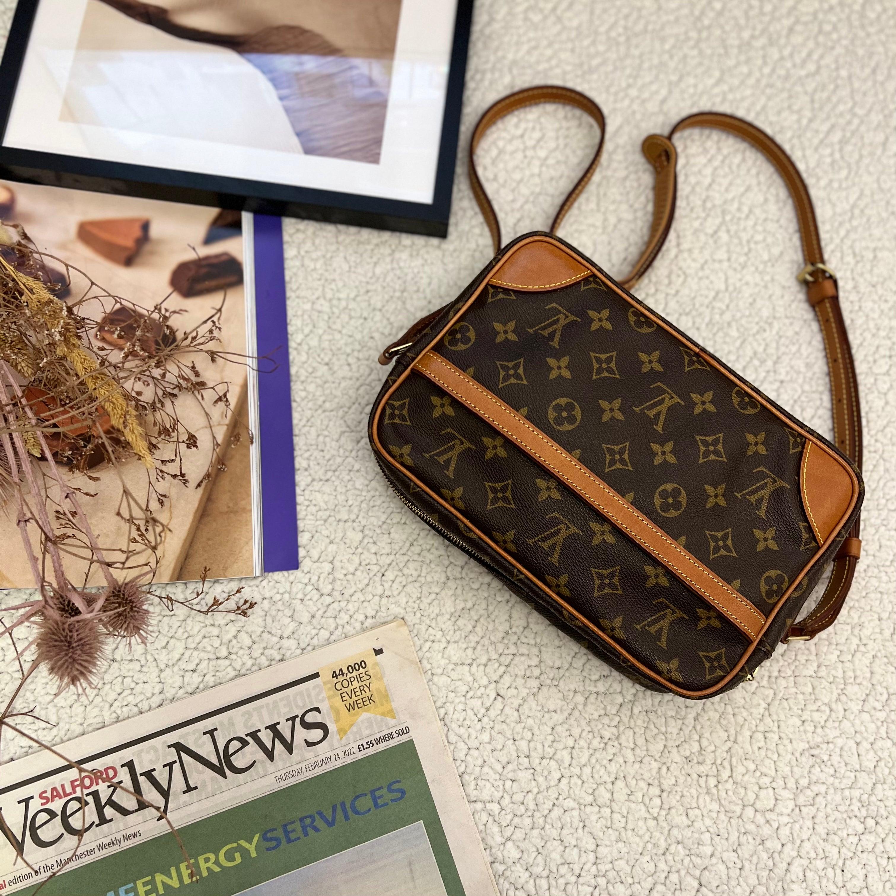 Louis Vuitton Trocadéro Leather Handbag - Loop Vintage