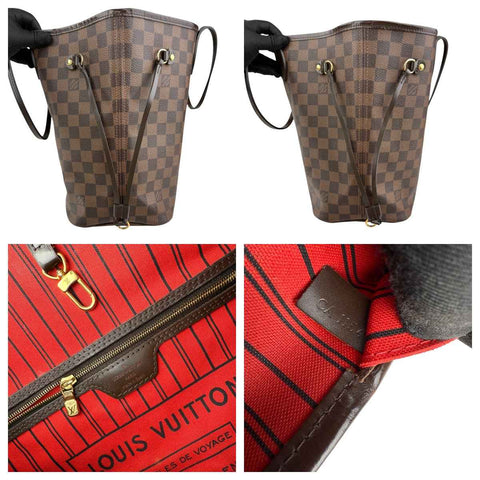 Louis Vuitton Neverfull MM Damier Handbag