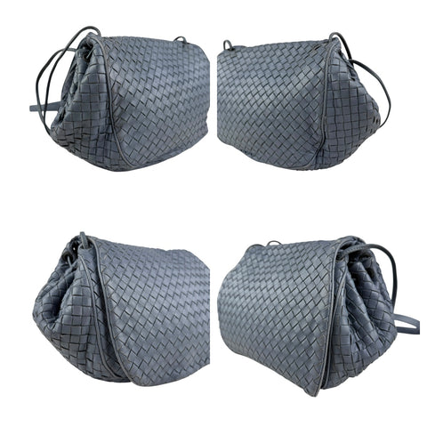 Bottega Veneta  Intrecciato Flap Crossbody