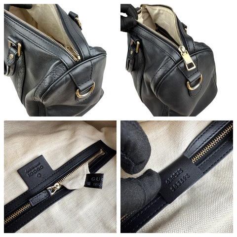 Pre-owned gucci-microssima-joy-boston-bag-front