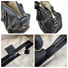 Pre-owned gucci-microssima-joy-boston-bag-front