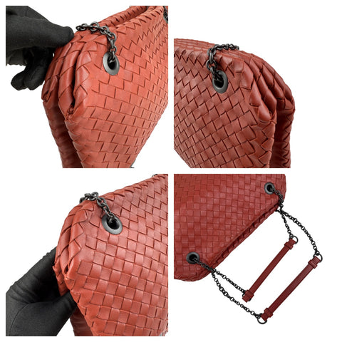 Bottega Veneta Nappa Duo Leather Shoulder Bag