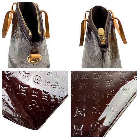 Louis Vuitton Amarante Monogram Vernis Bellevue GM Bag