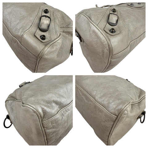 Balenciaga Classic City in Papyrus Veau (Calfskin)