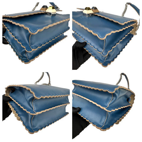 FENDI Kan I Vitello Shoulder Bag