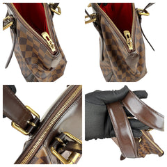 Pre-owned louis-vuitton-damier-verona-mm-tote-front-view