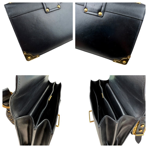 Prada Black City Cahier Bag