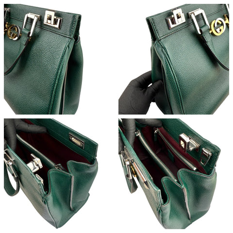 Gucci Zumi Tote Green