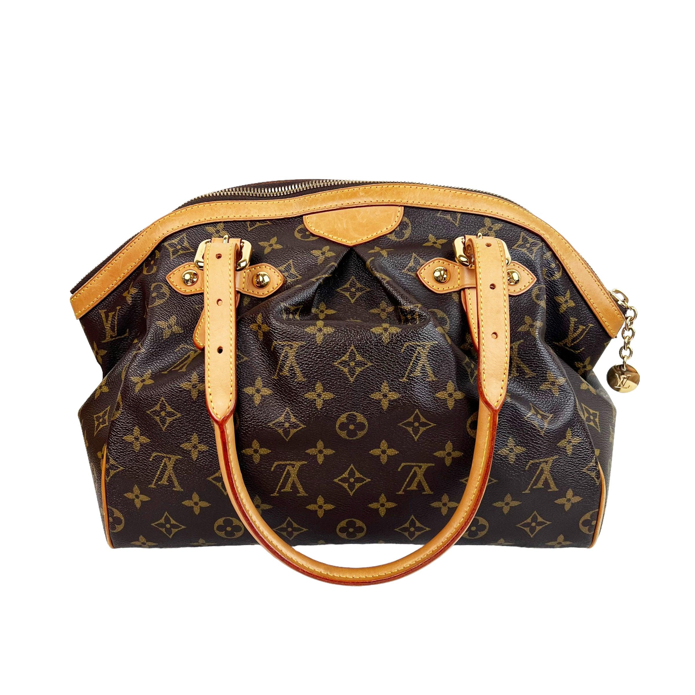 Louis Vuitton Tivoli Cloth Handbag - Loop Vintage