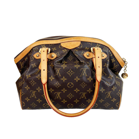 Louis Vuitton Tivoli Cloth Handbag - Loop Vintage