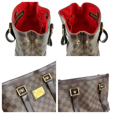 Louis Vuitton Hampstead Shoulder Bag PM Brown Canvas