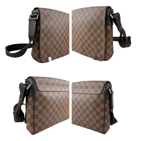Louis Vuitton Damier Ebene District  Crossbody Bag