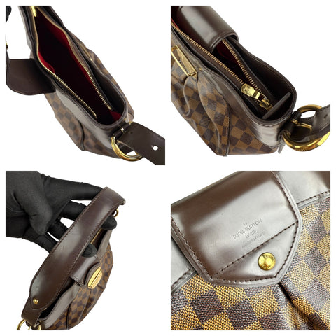 Louis Vuitton Sistina Shoulder Bag  Brown Canvas
