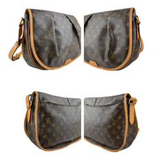 Pre-owned louis-vuitton-menilmontant-monogram-shoulder-bag