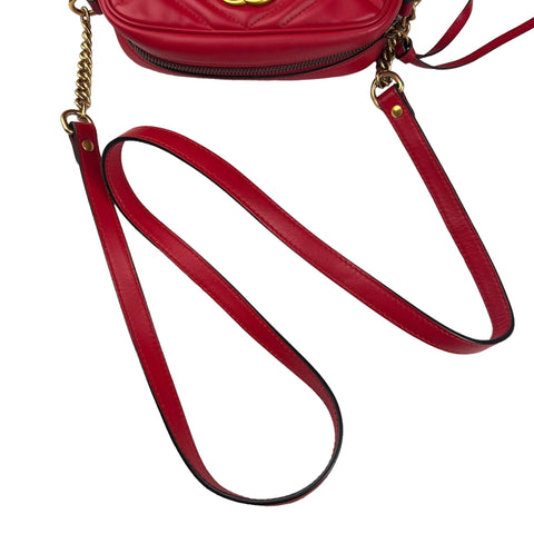 Gucci GG Marmont Leather Crossbody Bag