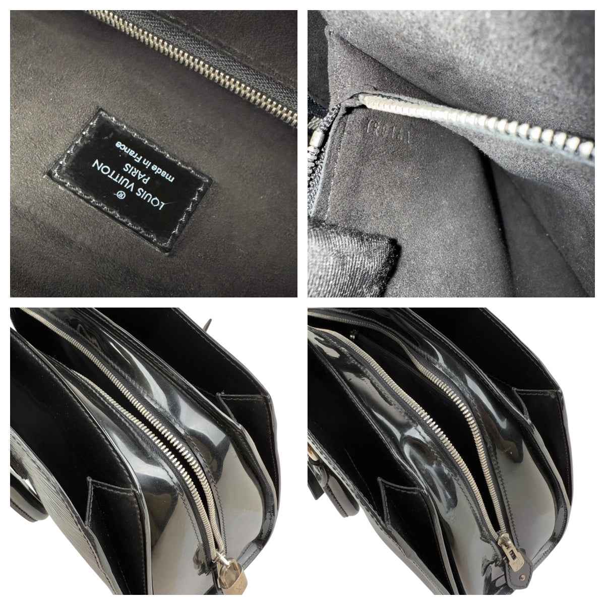 Louis Vuitton Black Electric Epi Leather Pont Neuf Bag