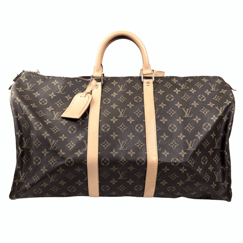 Louis Vuitton Keepall55 Leather Travel Bag